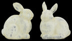 Deko Hase aus Zement, creme/weiß ca. 18x12x20 cm