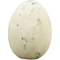 Osterei aus Keramik – Creme-Weiß ca. 11 × 11 × 15 cm