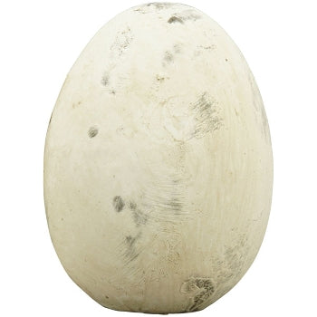 Osterei aus Keramik – Creme-Weiß ca. 11 × 11 × 15 cm