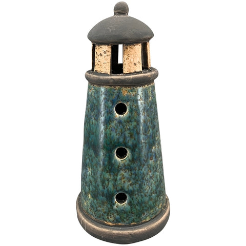 Maritime Zaunhocker aus Keramik – Leuchtturm, Ente, Seemann oder Möwe