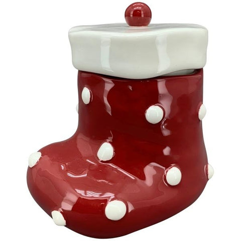 XMAS Plätzchendose Gris aus Keramik ca. 14,5x11,1x15,3 cm