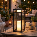 Solar Laterne ArtFerro aus Metall & Glas – moderne Gartenlaterne für Terrasse & Balkon