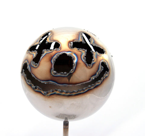 Feuerfratze ⌀ 18 cm aus Edelstahl zur Wahl 4 verschiedene Gesichter