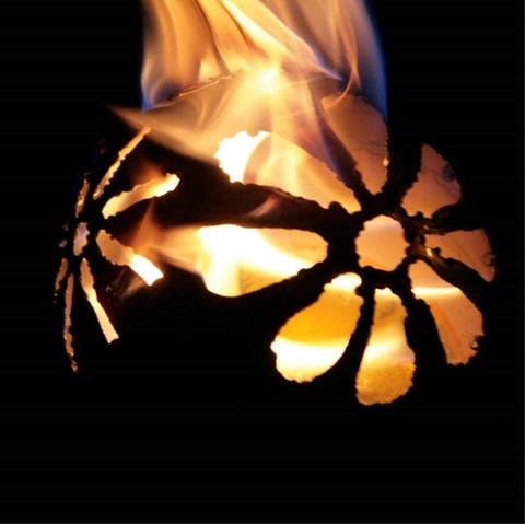 Feuerkugel ⌀ 13cm aus Edelstahl zur Wahl 4 verschiedene Motive