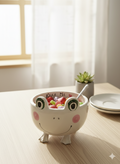 Keramik Schale Frosch ca. 11 cm