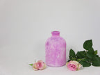 Glasvase bauchig pink zur Wahl ca. 25cm oder 17cm