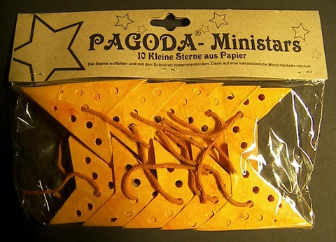 Leuchtsterne Set Batik 10 Stück Farbe  je ca. 15 cm zur Wahl