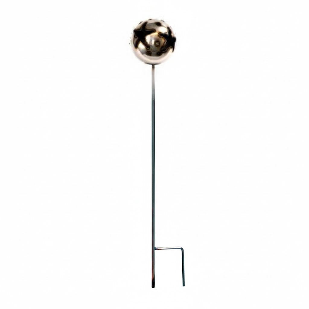 Feuerkugel Motiv Sterne  Ø 13cm aus Edelstahl
