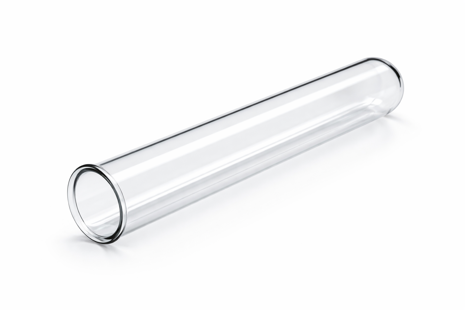 Reagenzglas mit stabilen Bördelrand 16x100 mm hochwertiges Klarglas