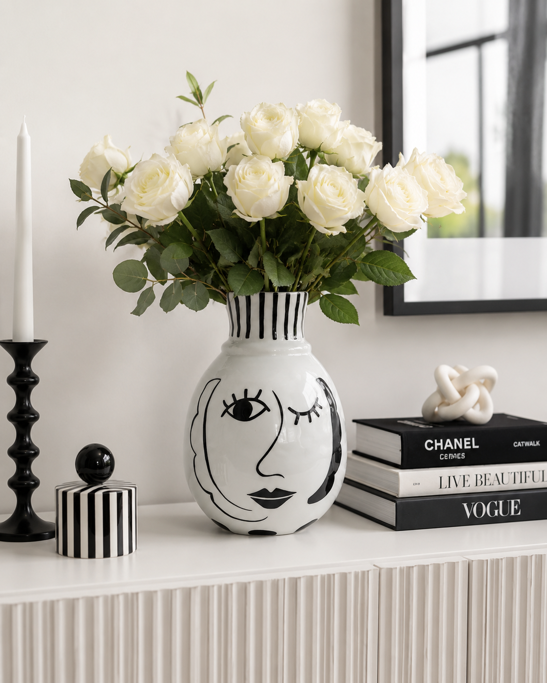 XOXO Vase Keramik ca. 15,5x14x21,3 cm