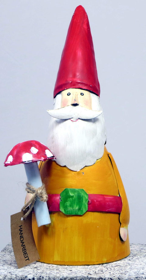 Zaunhocker Wichtel aus Metall – 25 cm zur Wahl 3 Motive