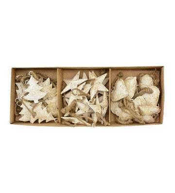 Baum oder Geschenkanhänger Metall ca.30x11x4 cm zur Wahl