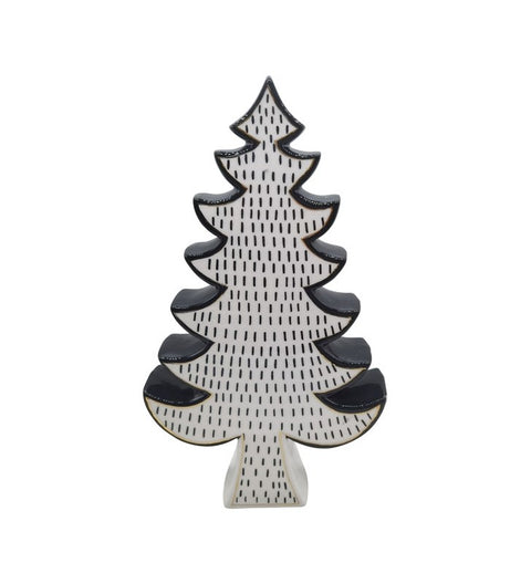 Baum aus Keramik Xmas XOXO, ca.18,3x5,5x32 cm