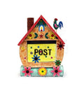 Briefkasten Haus mit Hahn ca. 51 x 36 x 14 cm