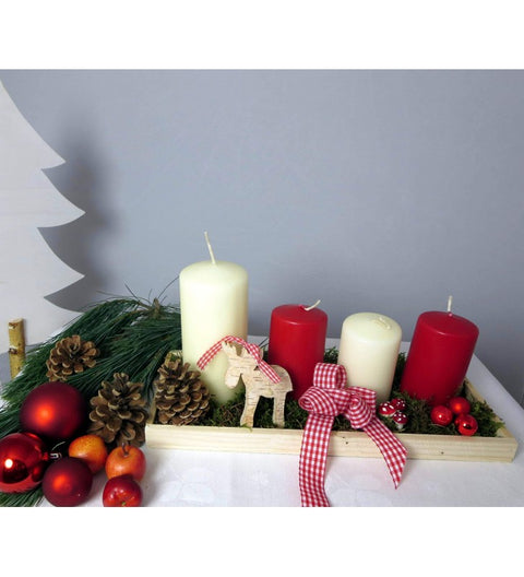 Tablett zum Dekorieren aus Holz ca. 34cm x 15cm unbehandelt