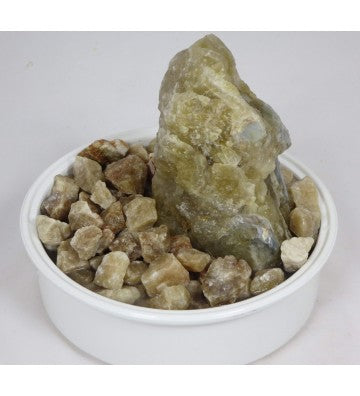 Edelsteinbrunnen Zitronen Calcit