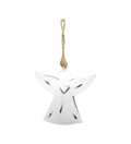 XMAS Engelhänger weiß, aus Metall ca. 13 cm lang