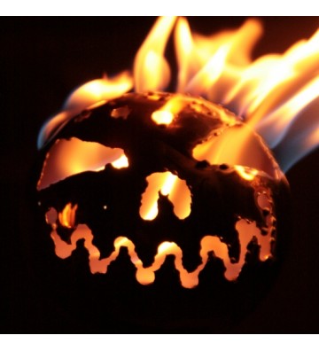 Feuerfratze ⌀ 18 cm aus Edelstahl zur Wahl 4 verschiedene Gesichter