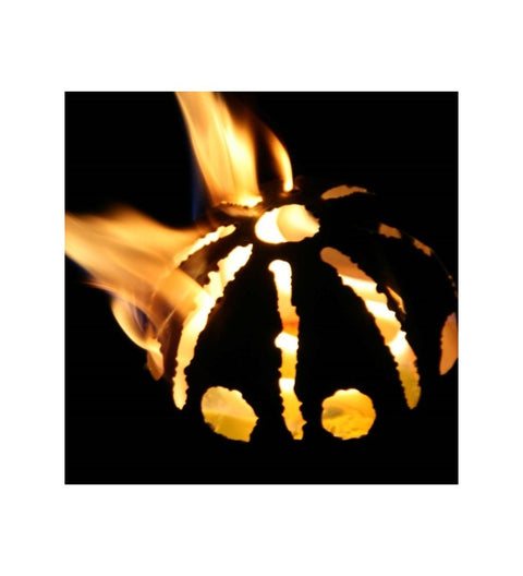 Feuerkugel ⌀ 18 cm aus Edelstahl zur Wahl 4 verschiedene Motive