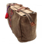 Jute Umhängetasche Jute XXL Shopper 60x30 cm