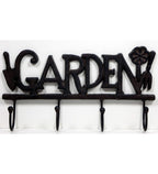 Hakenleiste „Garden“ Gusseisen – 29 cm mit 4 Haken