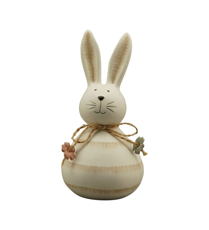 Osterhase aus Keramik SpringIvory, Dolomite, 7,6x7,6x13,2 cm