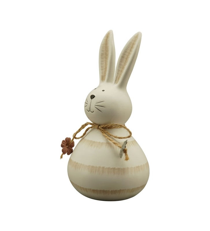 Osterhase aus Keramik SpringIvory, Dolomite, 7,6x7,6x13,2 cm