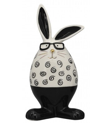 Osterhase XOXO aus Keramik ca.16 cm groß