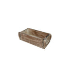 Holzkasten „Antiquité“ Weiß 29 cm – Vintage Deko & Aufbewahrung