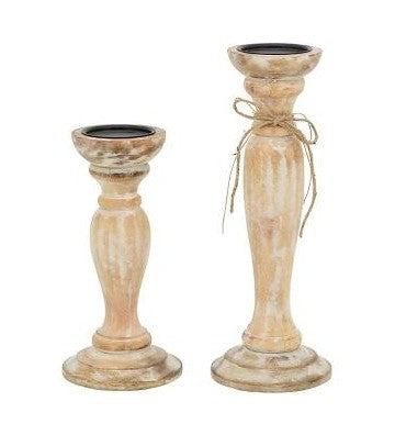 Kerzenhalter Bloom aus massiven Holz z.Wahl ca. 30cm oder 40 cm