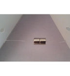 Leuchtstern Madras schwarz / Gold glitter 5 Zacken ca. 60 cm mit Magnetverschluss