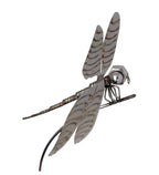 Gartenstecker Libelle Edelstahl schwingend & wetterfest, 200 cm