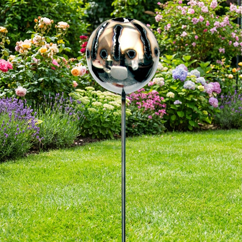 Feuerkugel Motiv Sonne Ø 13cm aus Edelstahl