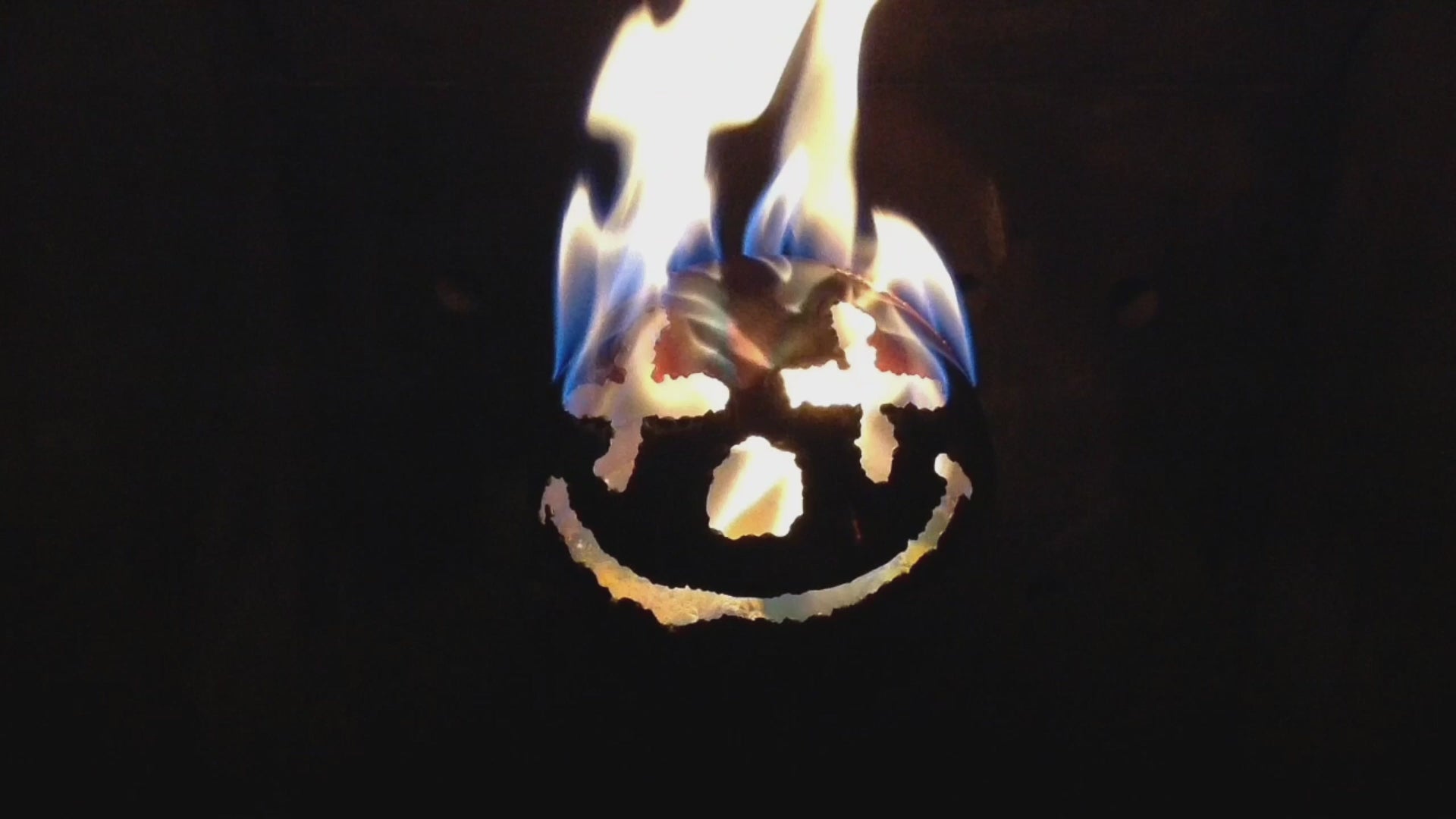 Große Feuerfratze Clown Gesicht Ø 18 cm XL aus Edelstahl
