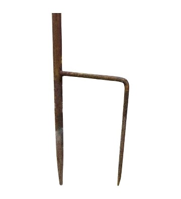 Regenmesser Traktor ArtFerro Metall ca. 27x11,5x126 cm