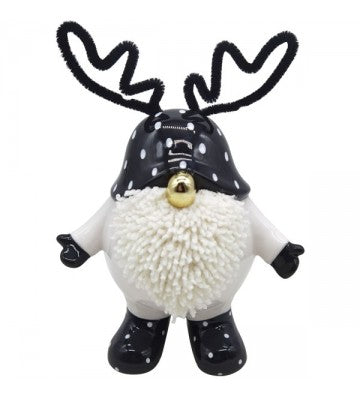 XMAS Santa XOXO Dolomite ca. 15,5x9,8x22,5 cm aus Keramik