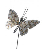 Gartenstecker Schmetterling aus Edelstahl 75 cm