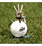 Golf Birdie Set Edelstahl – 3er Set 8,5 cm, Geschenk für Golfspieler