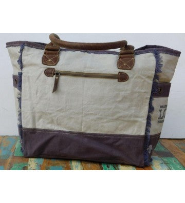 Umhängetasche Shopper Canvas 35x38 cm
