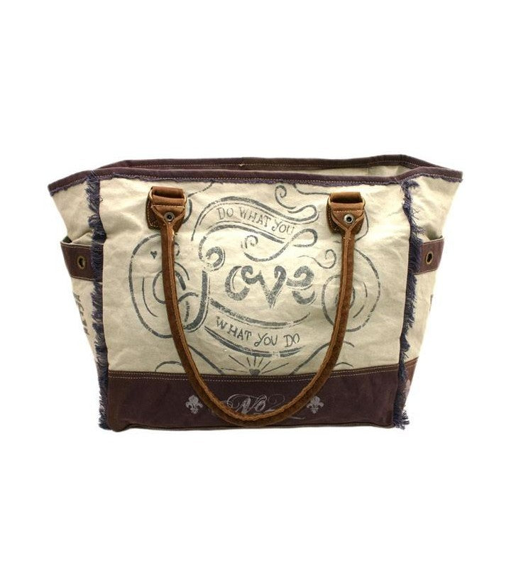 Umhängetasche Shopper Canvas 35x38 cm