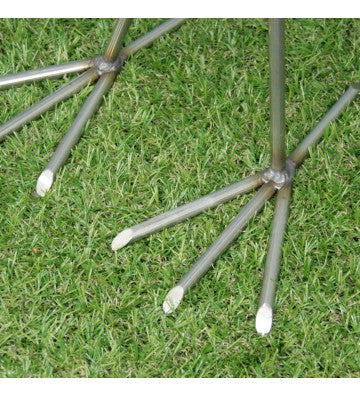 Steinvogel SV XL 109  ca.100 cm hoch aus Granit und Edelstahl