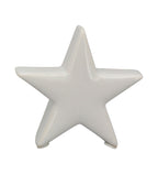 XMAS Keramik Stern Ivory weiß ca. 9,5 cm
