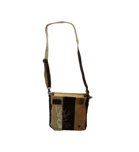 Umhängetasche groß mit Hirschmotive