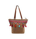 Umhängetasche Jute Shopper 45x36 cm