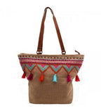 Umhängetasche Jute Shopper 45x36 cm