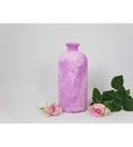 Glasvase bauchig pink zur Wahl ca. 25cm oder 17cm