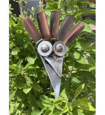 Gartenstecker Vogelkopf aus Edelstahl wetterfest zur Wahl