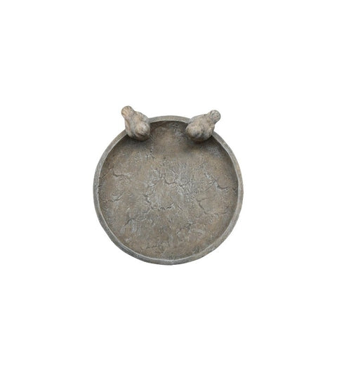 Vogeltränke Valo aus Zement ca. 24x24x7,5 cm