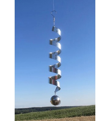 Winddancer mit Edelstahlkugel ca. 44cm x 6,5cm