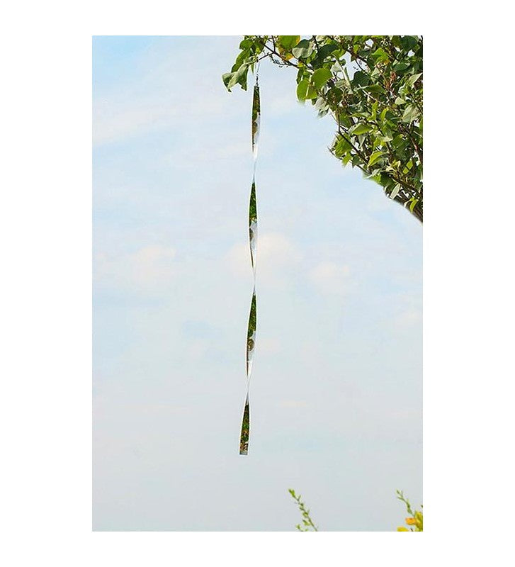 Edelstahl Winddancer Set 100 cm & 65 cm  Glanzspirale Windspiel